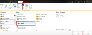 Add RSS Viewer