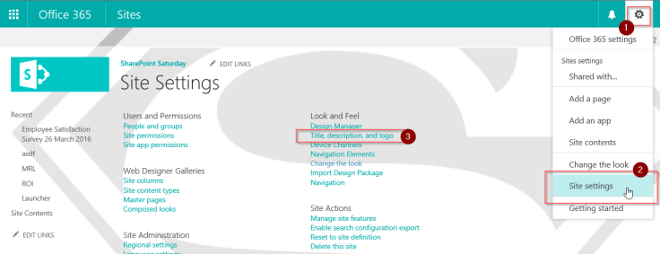 Title Description Logo