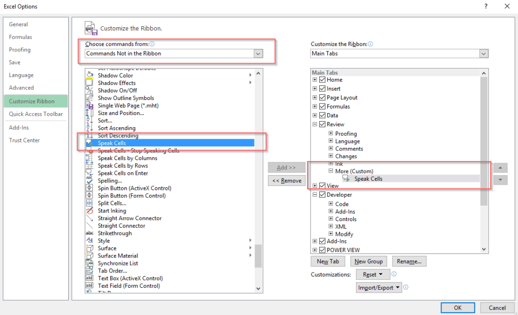 Day 142 Speak Cells in Excel – Tracy van der Schyff